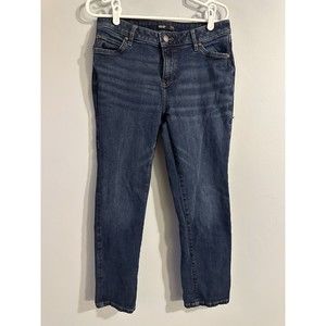 Simply Vera Wang Jeans Dark Wash Straight Leg Women’s Size 12